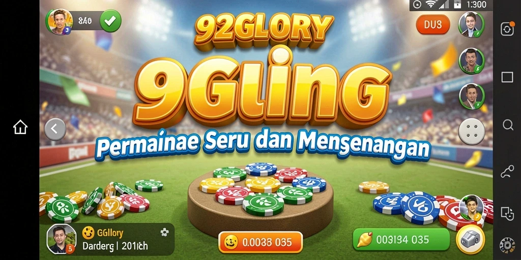 Tampilan gameplay 92GLORY yang seru dalam permainan Bingo.