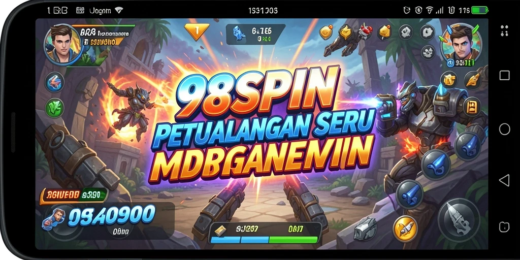 Screenshot gameplay 98SPIN yang menunjukkan aksi seru petualangan.