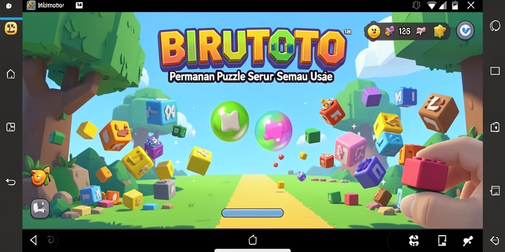 Gameplay seru dan menantang dalam BIRUTOTO.