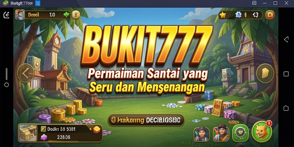 Screenshot BUKIT777 menampilkan gameplay yang penuh warna dan menyenangkan.