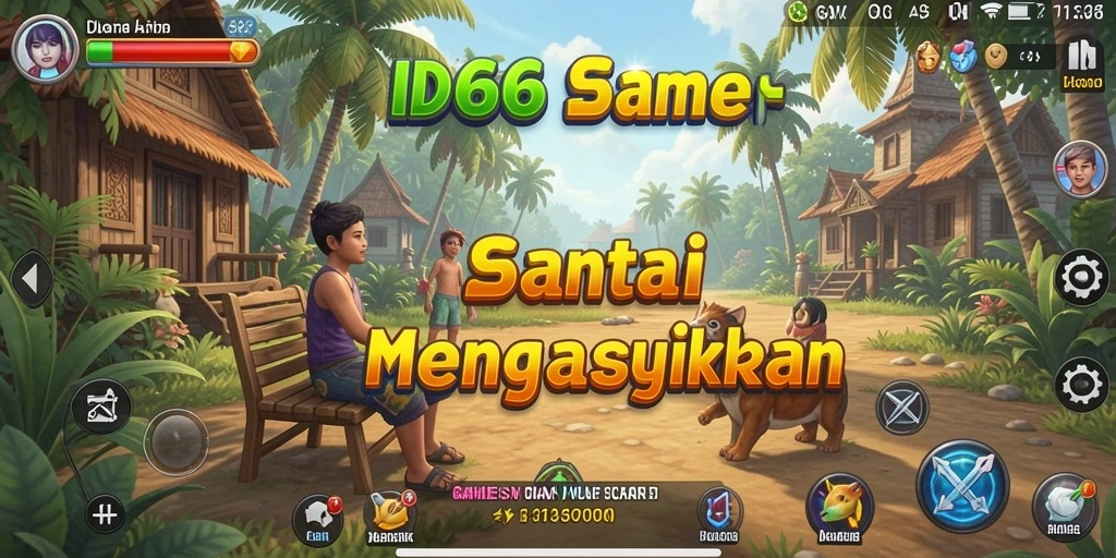 Screenshot menarik dari gameplay santai ID66.