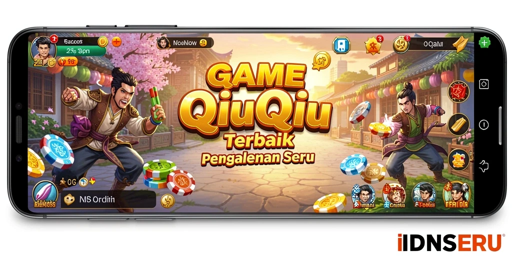 Tampilan gameplay seru dari IDNSERU di QiuQiu.