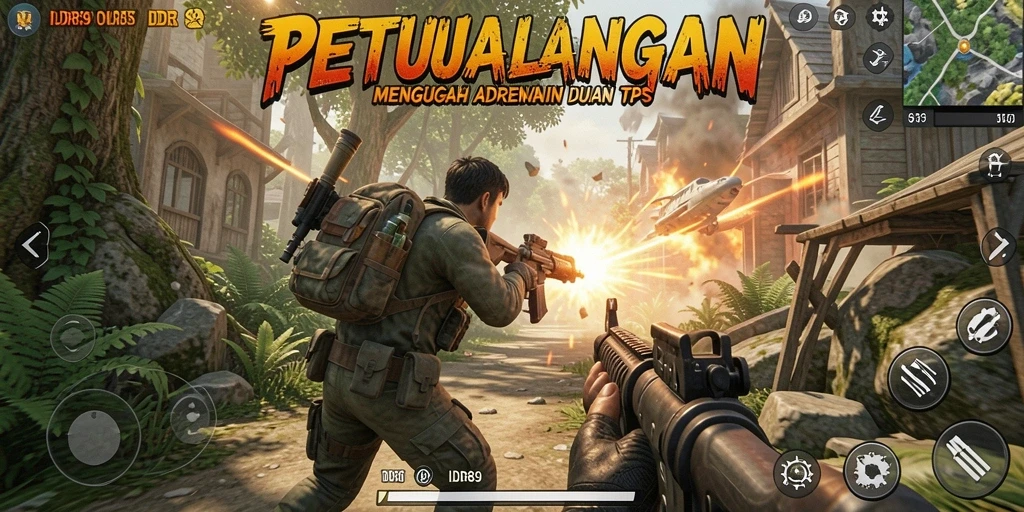 Gameplay TPS yang seru dan mendebarkan di IDR89.