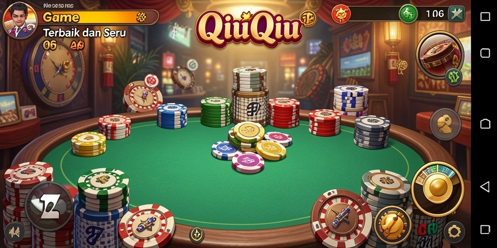 Tampilan gameplay seru N06 dalam QiuQiu.
