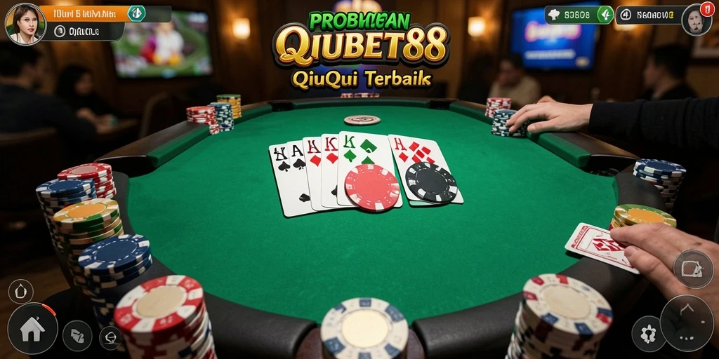 Tampilan gameplay menarik dari PROBET88 dengan suasana QiuQiu yang seru.