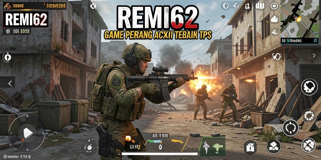 Tampilan gameplay seru di REMI62 dengan aksi mengesankan.