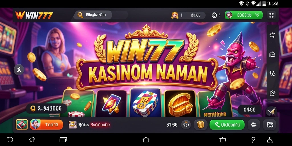 Tampilan menarik dari gameplay Kasino WIN777 yang menegangkan.